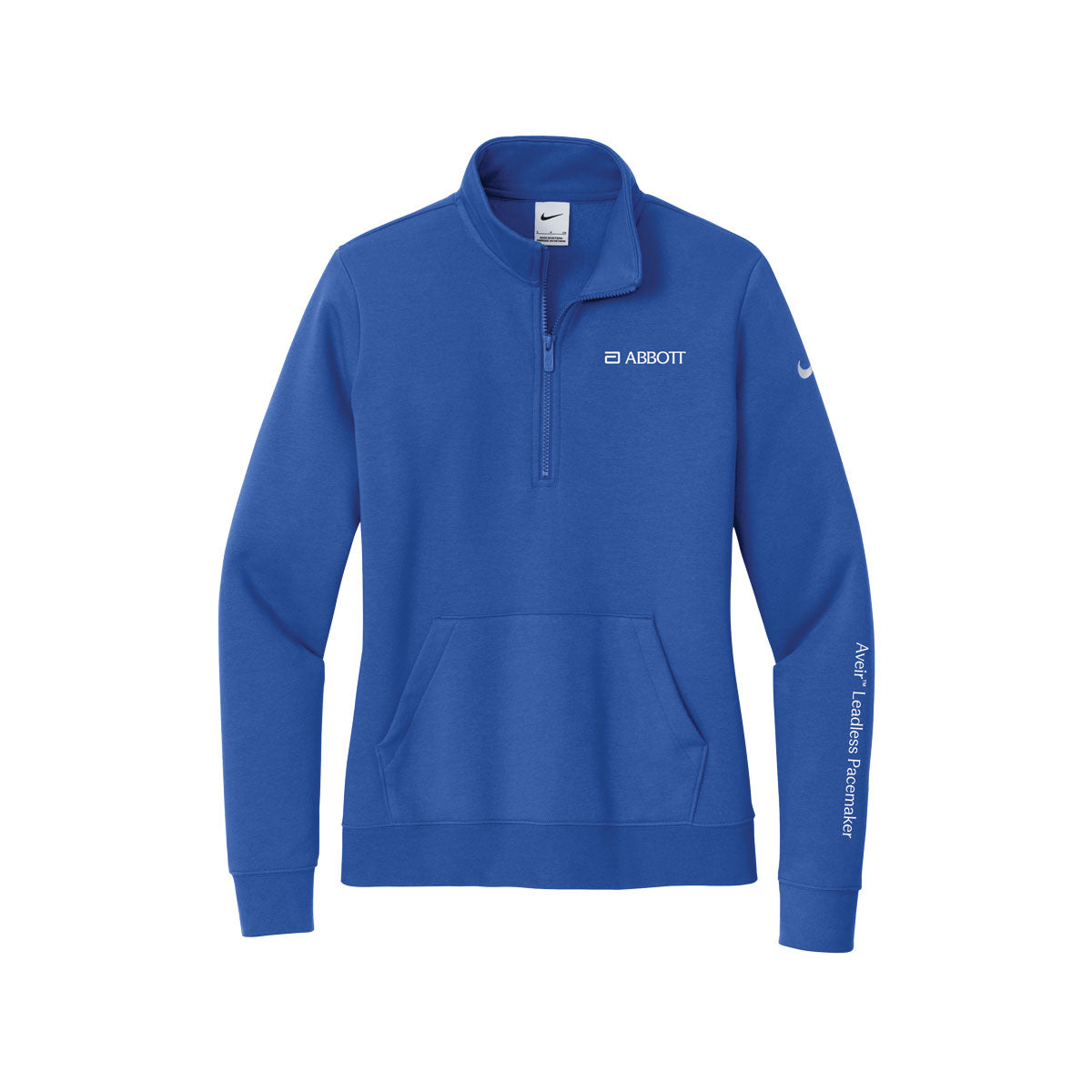 Women's Nike Club Fleece Sleeve Swoosh 1/2-Zip